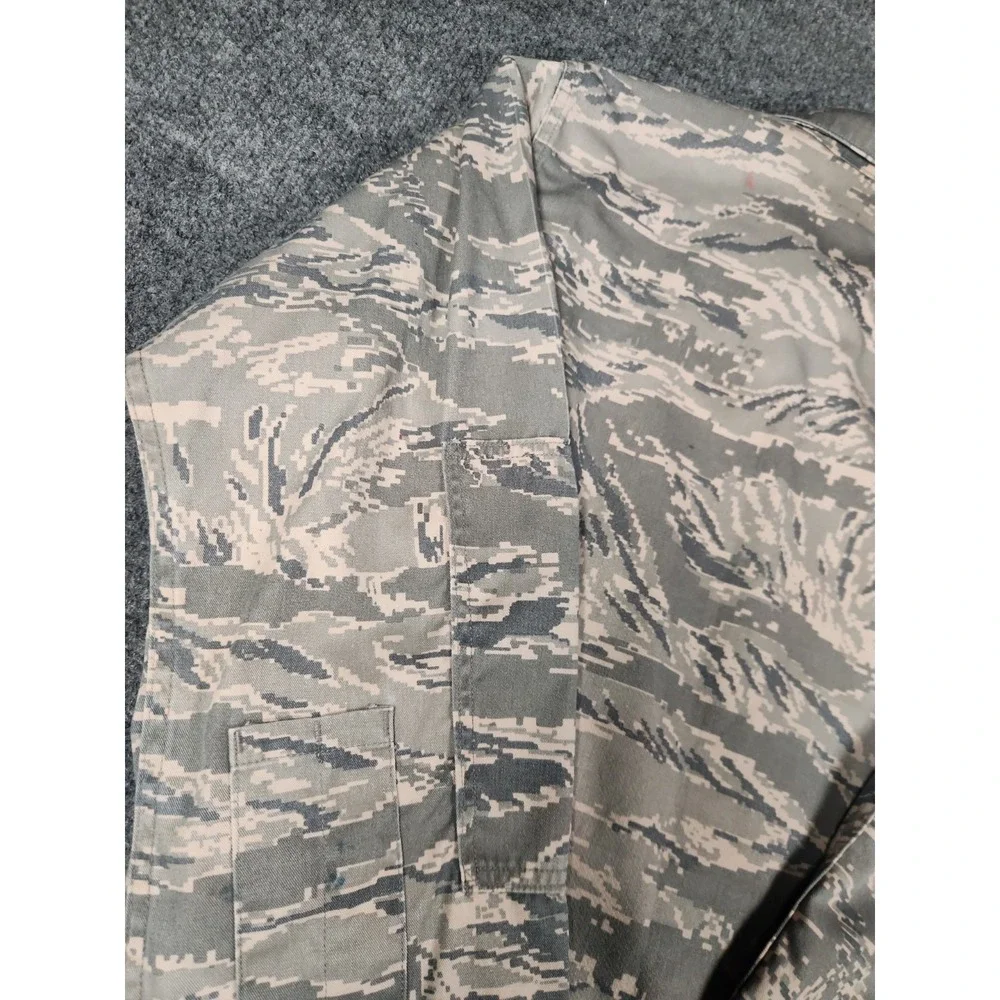 USAF Military Field Coat Jacket ABU Digital Tiger Stripe Camo Combat Uniform 38R